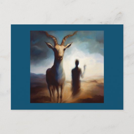 Carte Postale Spirit Animal Gazelle 2 (Devant)