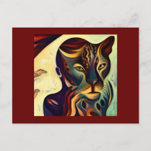 Carte Postale Spirit Animal Jaguar 3