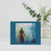 Carte Postale Spirit Animal Jellyfish 2 (Debout devant)