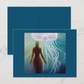 Carte Postale Spirit Animal Jellyfish 2 (Devant / Derrière)