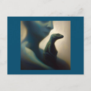 Carte Postale Spirit Animal Lizard 1