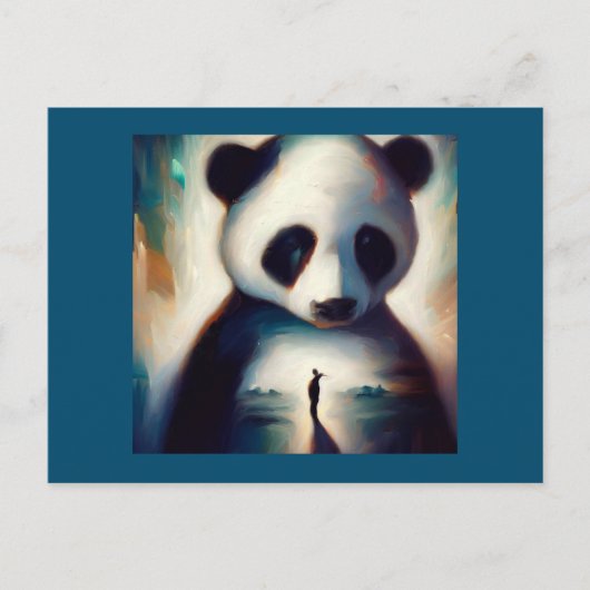 Carte Postale Spirit Animal Panda 1 (Devant)