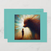 Carte Postale Spirit Animal Porcupine 2 (Devant / Derrière)