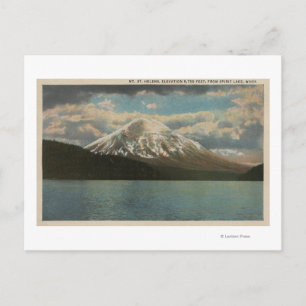 Carte Postale Spirit Lake, WA - Vue du mont St. Helens