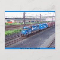 Spirit of Conrail - GP38 - PRR #2943 dans Blue Pai