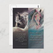 Carte Postale Spirit of Horse Signets (Devant / Derrière)