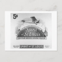 Spirit of St. Louis Vintage Cigar Box Étiquette