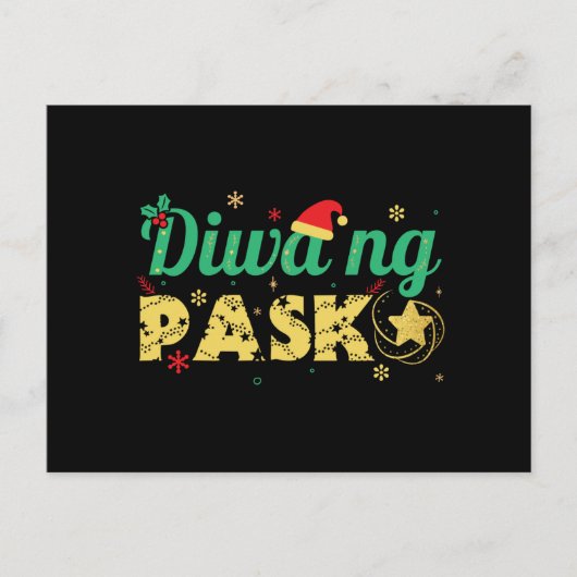 Carte Postale Spirit philippin de Noël (Devant)