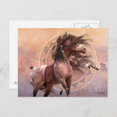 Carte postale Spirit Warrior (Devant / Derrière)