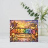 Carte Postale Spiritual Postcard  (Debout devant)