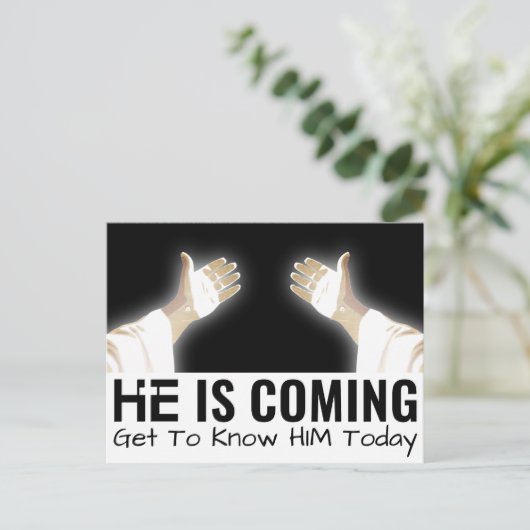 CARTE POSTALE SPIRITUEL (Debout devant)