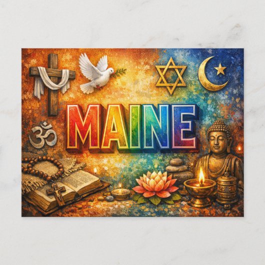 Carte postale spirituelle (Devant)