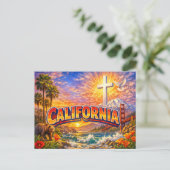 Carte postale spirituelle (Debout devant)