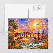 Carte postale spirituelle (Devant / Derrière)