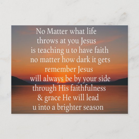 Carte postale spirituelle (Devant)