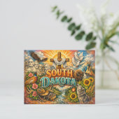 Carte postale spirituelle (Debout devant)