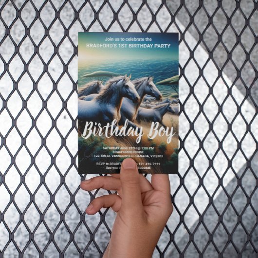 Carte Postale Spiritueux : Un Troupeau De Galloping