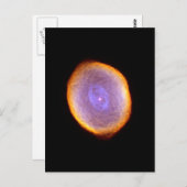 Carte Postale Spirographe Espace nébuleux (Devant / Derrière)