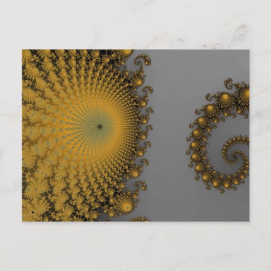 Carte postale Spirole citrouille (Devant)