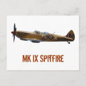 Carte postale Spitfire (Devant)