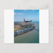 Carte Postale Spitfire au-dessus de l'Angleterre (Devant)