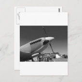 Carte Postale Spitfire Mk 1A (Devant / Derrière)