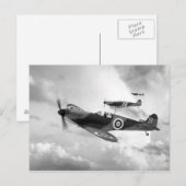 Carte Postale Spitfire Mk I (Devant / Derrière)
