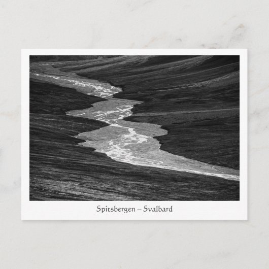 Carte Postale Spitsbergen Svalbard Paysage Photo (Devant)