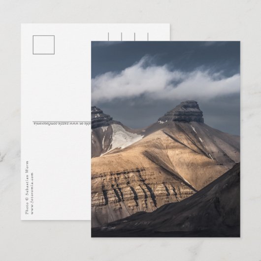 Carte Postale Spitzbergen Svalbard (Devant / Derrière)