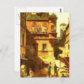 Carte Postale Spitzweg - Arts et Sciences (Devant / Derrière)