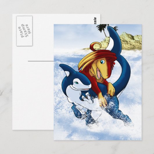 Carte Postale Splash ! (Devant / Derrière)