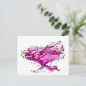 Carte Postale Splash du coeur (Debout devant)