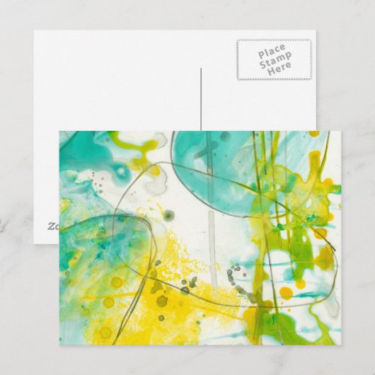 Carte Postale Splash II (Devant / Derrière)