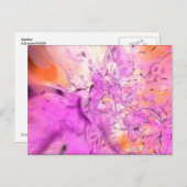 Carte Postale Splatter (Devant / Derrière)