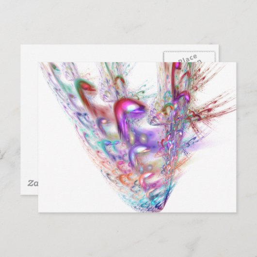 Carte Postale Splatter III (Devant / Derrière)