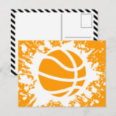 Carte Postale splatz de basket (Devant / Derrière)
