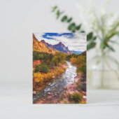 Carte Postale Splendor Automne Zion (Debout devant)