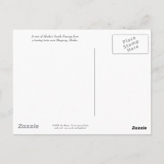 Carte postale Splendor Passside (Dos)