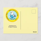 Carte Postale Splish Splash-tastic été Hawaii accueil oiseau (Dos)