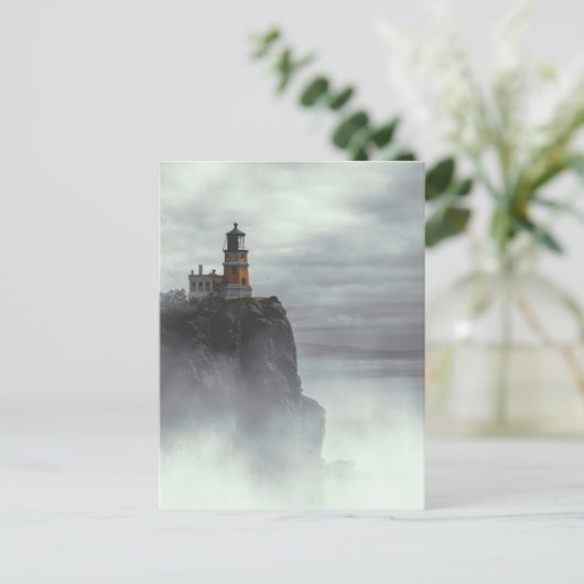 CARTE POSTALE SPLIT ROCK LIGHTHOUSE - MINNESOTA (Debout devant)