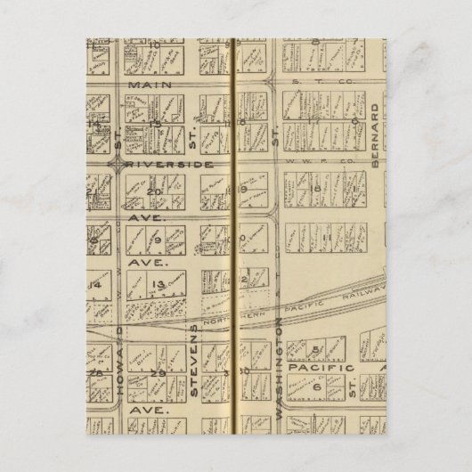 Carte Postale Spokane (Devant)