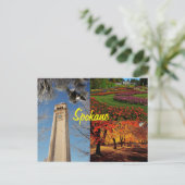 Carte postale Spokane (Debout devant)