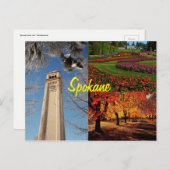 Carte postale Spokane (Devant / Derrière)