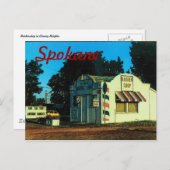 Carte postale Spokane (Barbershop) (Devant / Derrière)