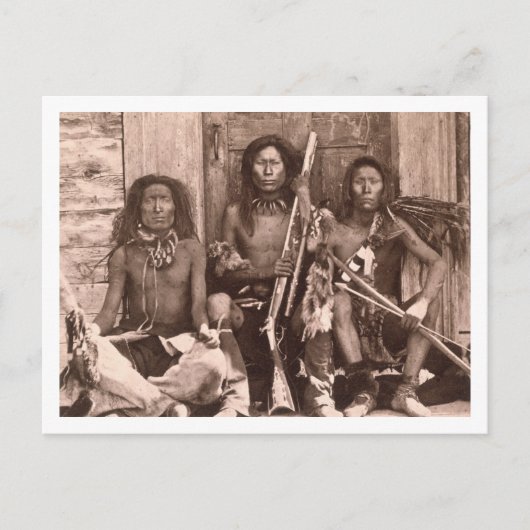 Carte Postale Spokane Indians, 1861 (b/w photo) (Devant)