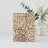 Carte Postale Spokane, Seattle (Debout devant)