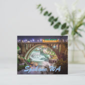 CARTE POSTALE SPOKANE WA (Debout devant)