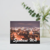 CARTE POSTALE SPOKANE WA (Debout devant)