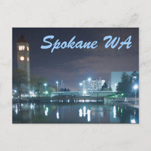 CARTE POSTALE SPOKANE WA