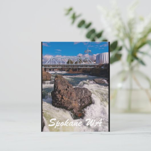 CARTE POSTALE SPOKANE WA (Debout devant)